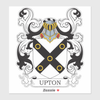 Sticker Upton Family Crest