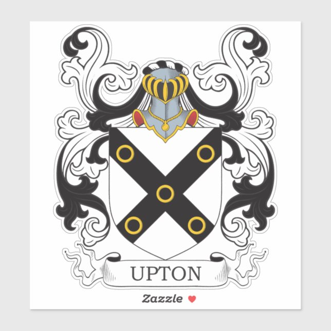 Sticker Upton Family Crest (Feuille)