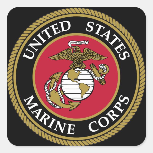 Sticker US Marine Corp (Devant)