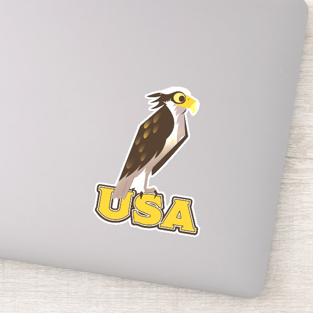 Sticker USA Bold Eagle (Détail)