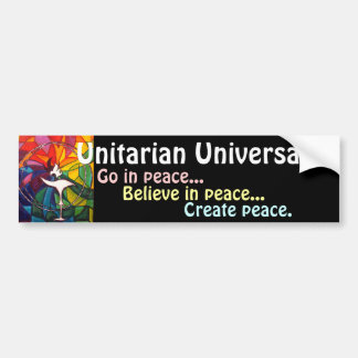 Sticker UU Chalice Bumper Unitaire Universaliste