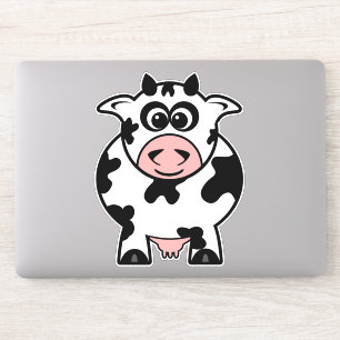Sticker Vache charmante au dessin