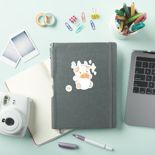 Sticker Vache étoile doodle Kawaii