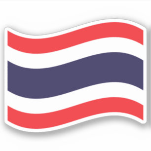 Sticker Vague thaïlandaise de drapeau