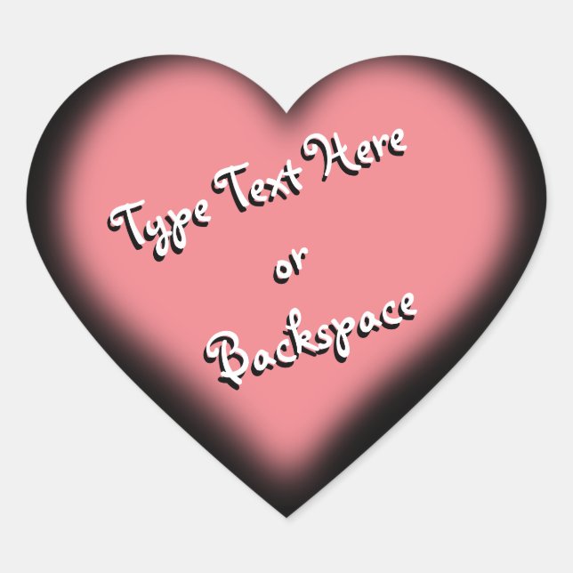 Sticker Valentine Love Sticker Personnaliser (Devant)