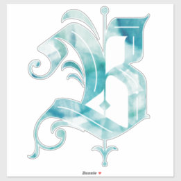 STICKER VALENTINE NOIRE -B-