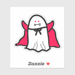 Sticker Vampire Ghost