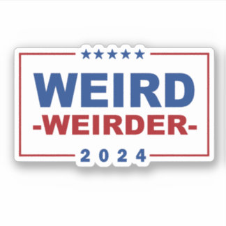 Sticker Vance anti-Trump - bizarre 2024