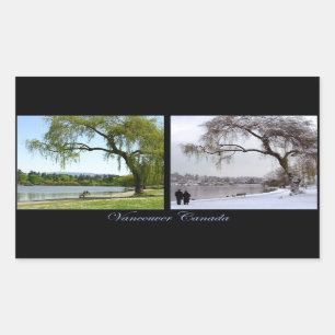 Sticker Vancouver Canada Cadeaux paysagers Vancouv