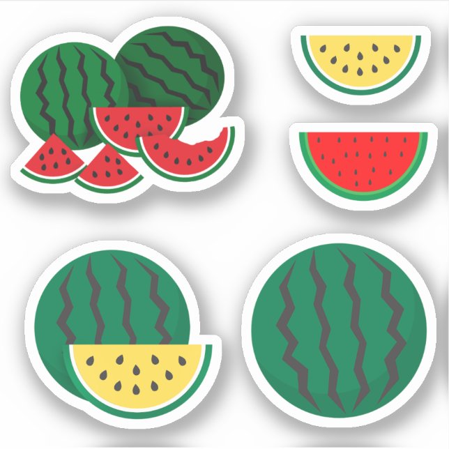 Sticker Variété de pastèque (Devant)