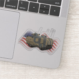 Sticker Véhicule amphibie d'attaque (AAV) AAVP7A1