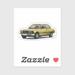 Sticker Véhicule BMW vintage