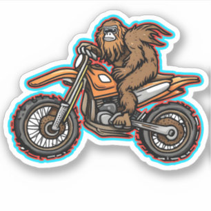 Sticker Vélo Sasquatch Dirt Offert Vinyl