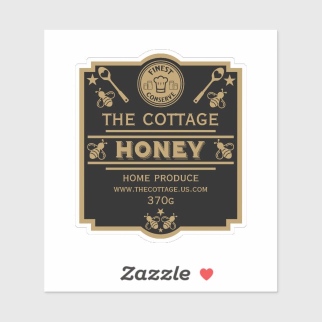 Sticker Vendeur de miel (Feuille)