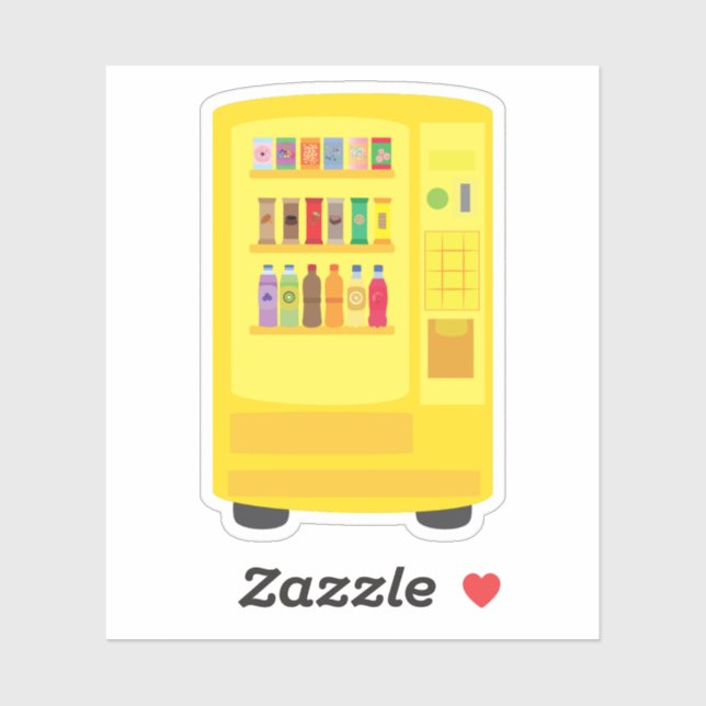 Sticker Vending Machine (Feuille)