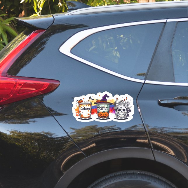 Sticker Venezolano – Chicha, Papelón y Humor Latino (Coté voiture)