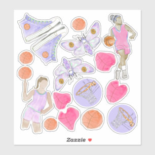 Sticker Ventilateur de basket-ball