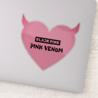 Sticker ventre rose
