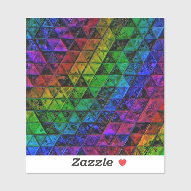 Sticker Verre de fierté (Feuille)