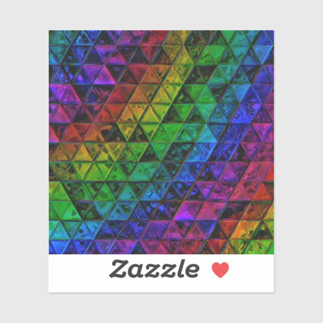 Sticker Verre de fierté (Feuille)