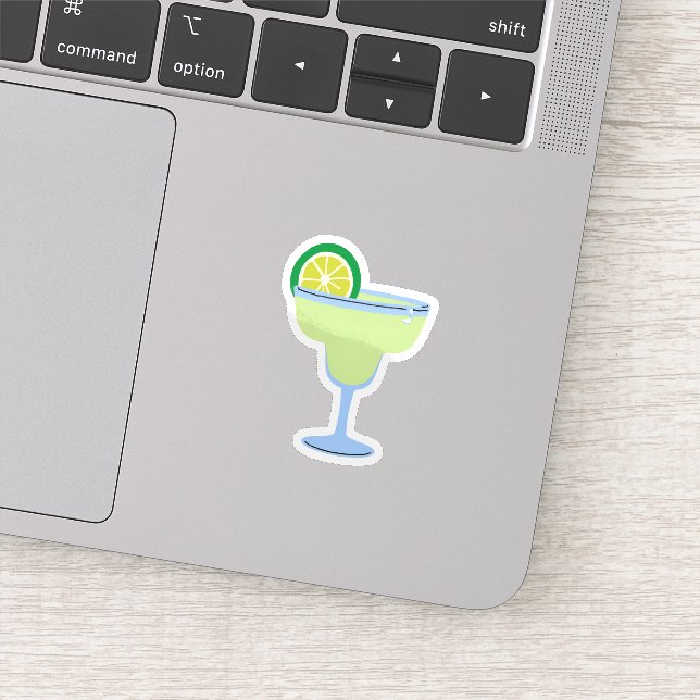 Sticker Verre de Margarita Lime (Détail)