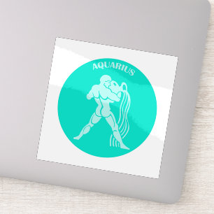 Sticker Verseau, Signe du zodiaque, Horoscope, Astrologie