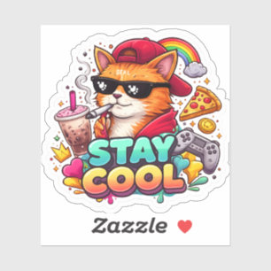Sticker Vibes Cool – Mode Streetwear Chat Relax