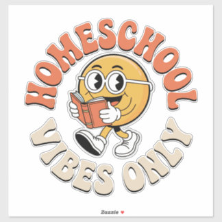 Sticker Vibes de l'école familiale uniquement
