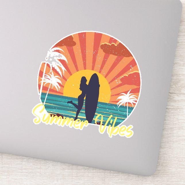 Sticker Vibes d'été (Détail)