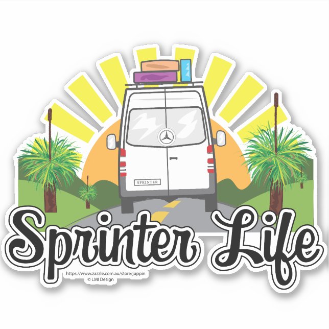 Sticker Vie Sprinter Aussie (Devant)