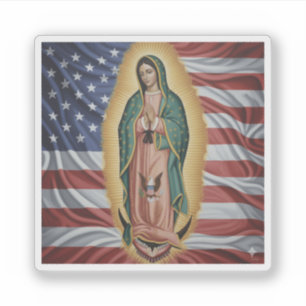 Sticker Vierge de Guadalupe - États-Unis