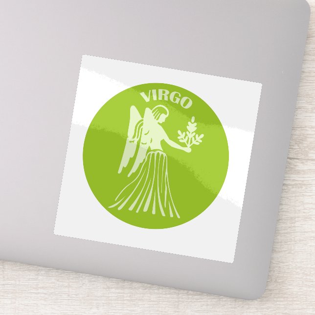 Sticker Vierge, Signe du zodiaque, Horoscope, Astrologie (Détail)