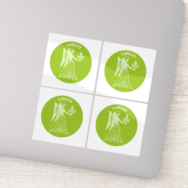 Sticker Vierge, Signe du zodiaque, Horoscope, Astrologie (Détail)