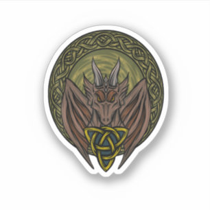 Sticker Viking Dungeon Norvégien Dragon Lover Celtic Drago