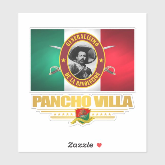 Sticker Villa Pancho (Feuille)