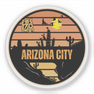 Sticker Ville d'Arizona, Arizona