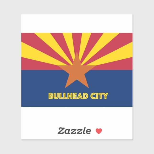 Sticker Ville de Bullhead (Feuille)