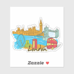 Sticker Ville de Londres