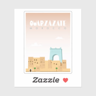 Sticker Ville de Ouarzazate Maroc