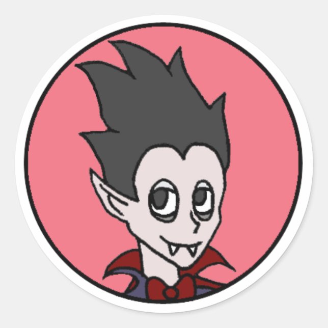 Sticker Vince Mini Cercle (Devant)