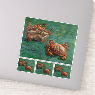 Sticker Vincent Van Gogh, deux crabes