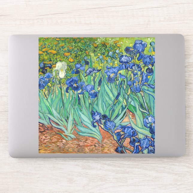 Sticker Vincent Van Gogh - Irises (Ordinateur)