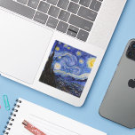 Sticker Vincent Van Gogh - La nuit étoilée<br><div class="desc">The Starry Night / La nuit etoilee - Vincent Van Gogh en 1889</div>