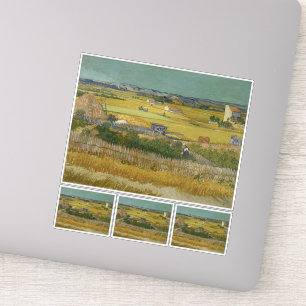 Sticker Vincent Van Gogh, La Récolte, De Oogst
