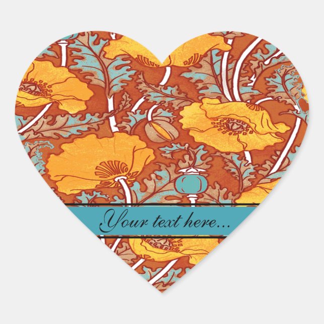 Sticker vintage ~ Coeur (Devant)