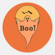 Sticker vintage Halloween Ghost Inspiré