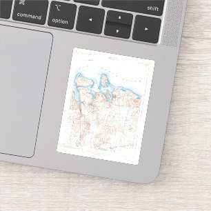 Sticker Vintage Huntington Northport Long Island New York