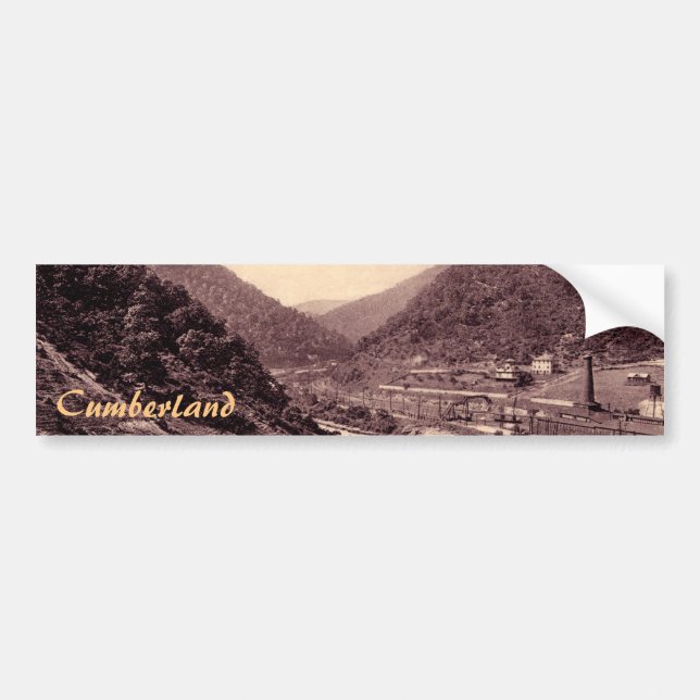 Sticker Vintage pour pare-chocs Cumberland (Devant)