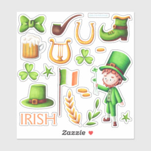 Sticker Vinyl artisanat de la Saint Patrick