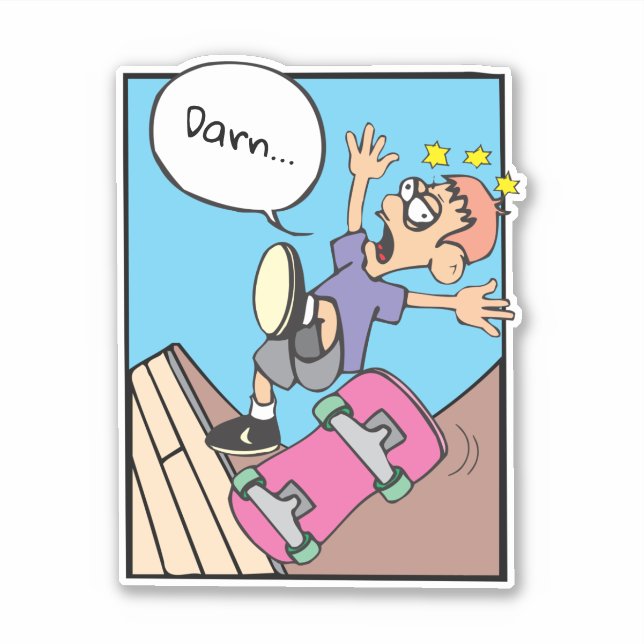 Sticker Vinyl Coupé Personnalisé (Devant)